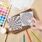 36PCS Geometric & Mandala Stencils Set – 6x6 Inch Reusable Plastic Painting Templates for DIY Wall Art, Furniture, Floor Decor & Craft Projects